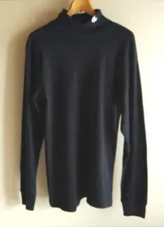 チャンピオン　黒　タートルネック　LL　長袖　ダブルドライ　インナー