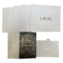 Dior ホワイトショップ袋 9枚セット