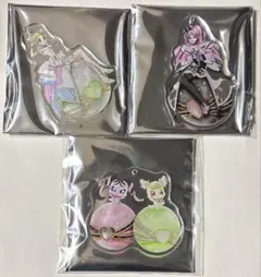 キミプリ オーナメントキーホルダー ズキューン キッス プリルン メロロンセット