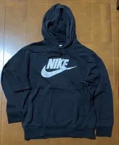 NIKE ブラック フード付きパーカー Lサイズ