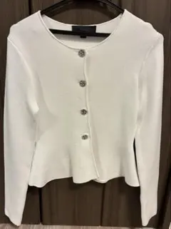 ZARA ぺプラムトップス