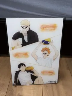 ハイキュー！！　プレート・アクリルスタンド　月島　日向　影山