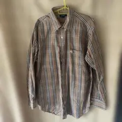 Burberry チェック柄 長袖シャツ L