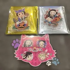 鬼滅の刃 ハロウィン 2025 ランダムアクリルスタンド A B ポストカード