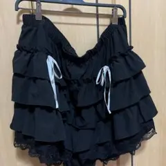 SHEIN ROMWE 大きいサイズ　量産型　フリルショートパンツ　4L