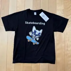 新品 未使用 東京2020オリンピック Tシャツ スケートボード ミライトワ M