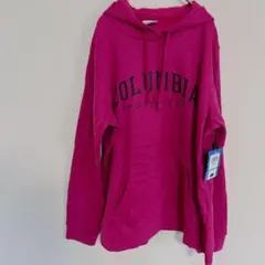 タグ付き✨Columbia 【XL】パープル　紫　パーカー　コロンビアのサムネイル