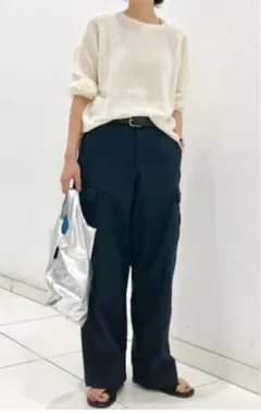 UNIQLO 3Dメッシュクルーネックセーター　サイズM