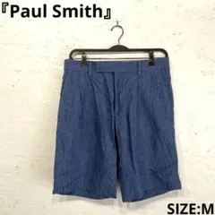 日本製【Paul Smith】ショーツ　ショートパンツリネンハーフパンツ　Mのサムネイル