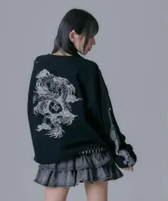 ✧美品✧REFLEM×DimMoire 切り替えジャージパーカー 送料無料 美品 dimmoire ディムモアール REFLEM レフレム コラボ