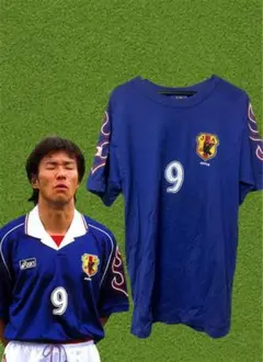 日本代表ユニフォーム 炎モデル 9番 中山雅史 Sサイズ 日本代表ユニフォーム 炎モデル 9番 中山雅史 Sサイズ 2025年