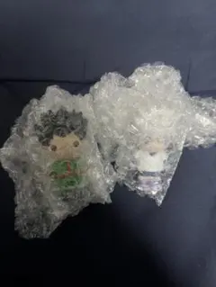 ハンターハンター　一番くじ　ミニマスコット　ゴンキルア＋タオルステッカーセット