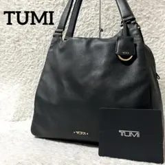 ✨美品✨TUMI トートバッグ ビジネスバッグ A4可 3層 オールレザー 黒のサムネイル