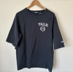 Champion Yale Tシャツ M ネイビー