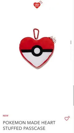POKEMON MADE HEART STUFFED PASSCASEパスケース - メルカリ