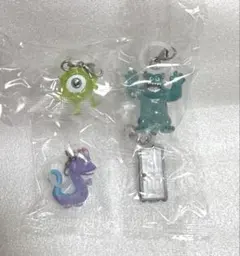 【即日発送】モンスターズインク めじるしアクセサリー 4種セミコンプリート