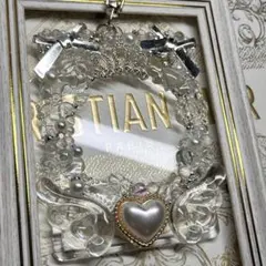 ❤︎ トレカキーホルダー トレカ デコ クリア レジン ハンドメイド ❤︎