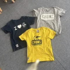 CHUMS キッズ Tシャツ 3枚セット 115〜130 チャムスのサムネイル