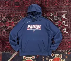 NIKE ナイキ カレッジロゴ プルオーバー パーカー ネイビー L