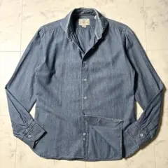 ORIAN "DENIM DIVISION" 長袖シャンブレーシャツ デニムのサムネイル