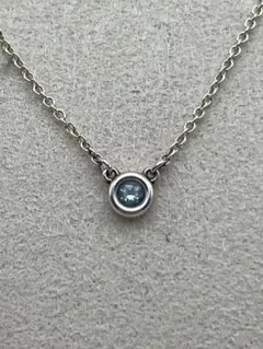 ◇SALE◇【ティファニー】バイザヤード アクアマリン ペンダント 3012 