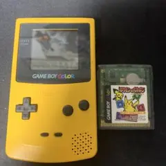 任天堂 GAME BOY COLOR 本体 イエロー & ポケモンでパネポン
