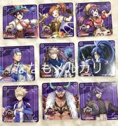 【メギド72】 JOYSOUNDコラボ コースター9点セット まとめ売りのサムネイル