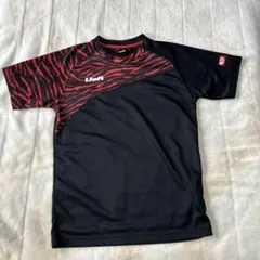 UeA 卓球ウェア Sサイズ 赤黒 ゼブラデザイン