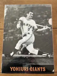 読売ジャイアンツ ミスター　A4サイズクリアファイル