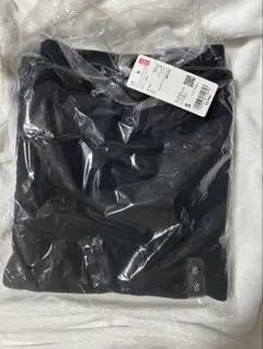 タグ付新品UNIQLOウォッシャブルミラノリブ　クルーネックセーター ネイビー