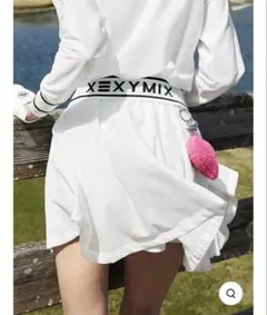新品未開封】XEXYMIX ピンタック入り プリーツキュロットS - メルカリ