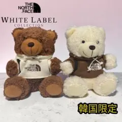 新品未使用　THE NORTH FACE ベア キーホルダー 2個セット