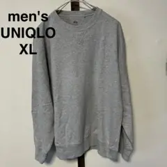 メンズ　長袖　Tシャツ　ユニクロ　グレー　XL 綿