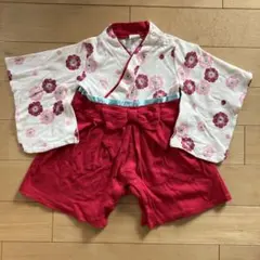 ベビー　着物　ロンパース　70cm