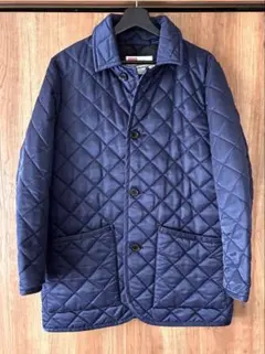 トラディショナル ウェザーウェア 美品 ウェーバリー キルティング L ネイビー