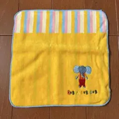 RUB A DUB DUB ミニタオル ハンカチ ゾウ