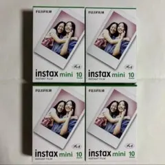 instax mini 10枚4個セット　使用期限2027年9月 チェキ