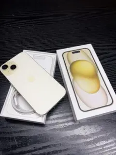 iPhone 15 イエロー　128GB SIMフリー