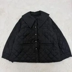 大きいサイズ✨24AW✨クミキョク　組曲【洗える・中綿】2WAYキルト コート