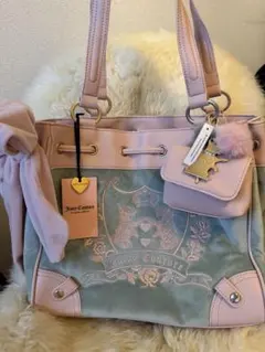 Juicy Couture ベロア トートバッグ　デイドリーマーのサムネイル