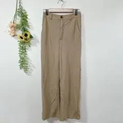 【c2672】☘️GU カジュアルパンツ ストレート ベージュ