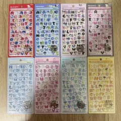 新品正規品　ボンボンドロップシール サンリオmoji 全８種セット コンプリート