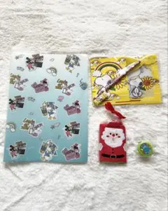 ディズニー スヌーピー 文房具セット ファイル付