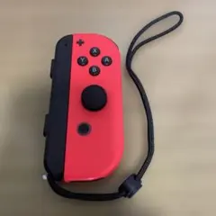 【純正品】Joy-Con ジョイコン　ネオンレッド　R　右　ストラップ付き