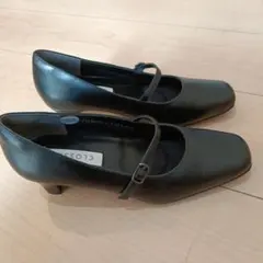 CLOSSI ブラック パンプス 22.5cm