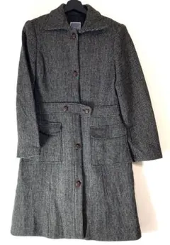 vintage HARRIS TWEED coat egのサムネイル