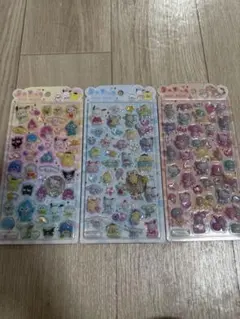 正規品 サンリオ うるちゅるポップシール 3枚セット