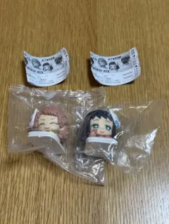 鬼滅の刃　おねむたん　錆兎　真菰　カプセルトイ　　ガチャガチャ　2体セット