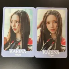 aespa 　カリナ　トレカ　セット Aespa カリナ トレカセット - メルカリ