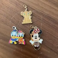 ミッキー・ドナルド・シンバ アクリルキーホルダー3個セット
